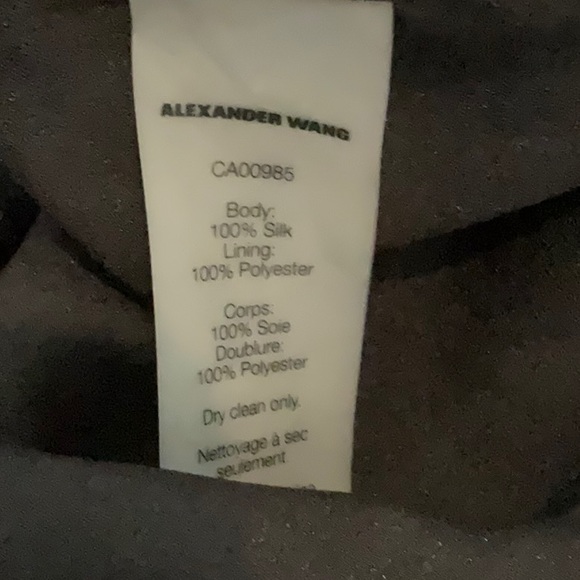 NWT T by Alexander Wang Dress-Black size 6, Black dress with short sweater. - Picture 12 of 12